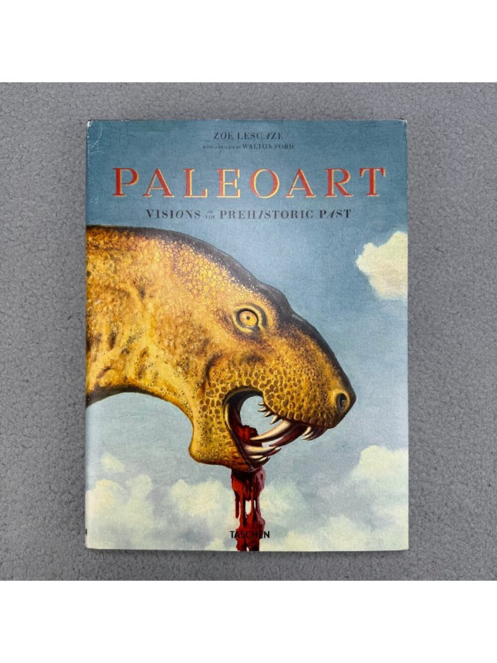 Paleoart Visions Of The Prehistoric Past By Zoe Lescaze 2017 Hardcover Book